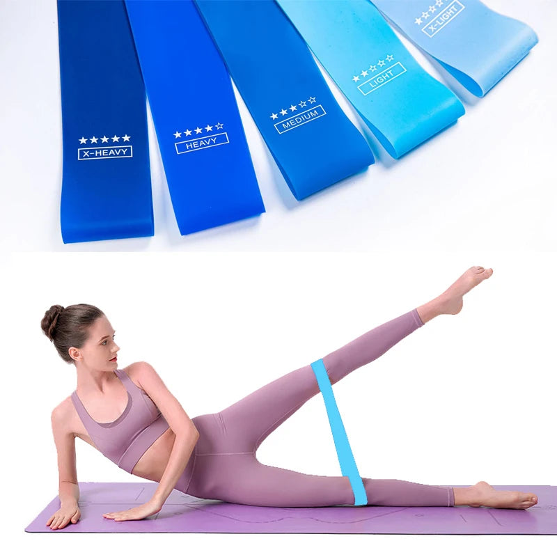 A Set of Elastic Resistance Bands for Yoga,Indoor Training Equipment,Fitness,Chewing Gum,Resistance Exercise,Exercise,Rubber