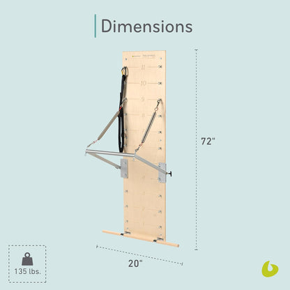 Pilates Springboard and Push-Through Bar